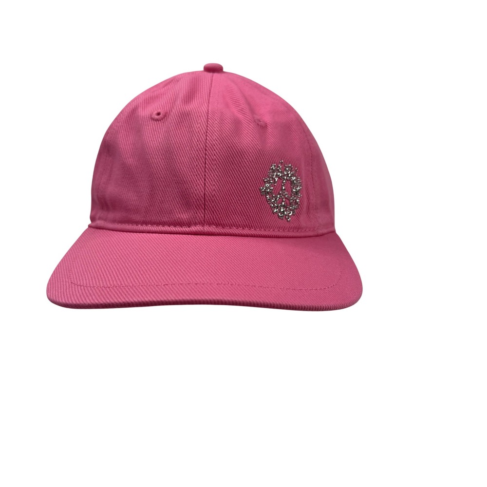 Denim Tears Pink FW25 Denim University Cap Rhinestone Wreath Hat FW25ABC1615 NEW